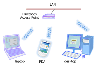 Bluetooth LAN Access or PAN profile