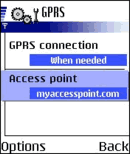 Symbian v7.0 GPRS setting details